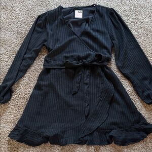 SO Black long sleeve dress